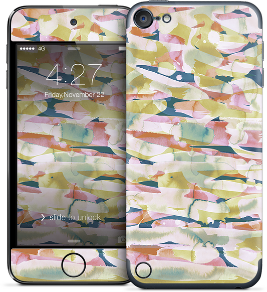 Watercolor Pastiche iPod Skin