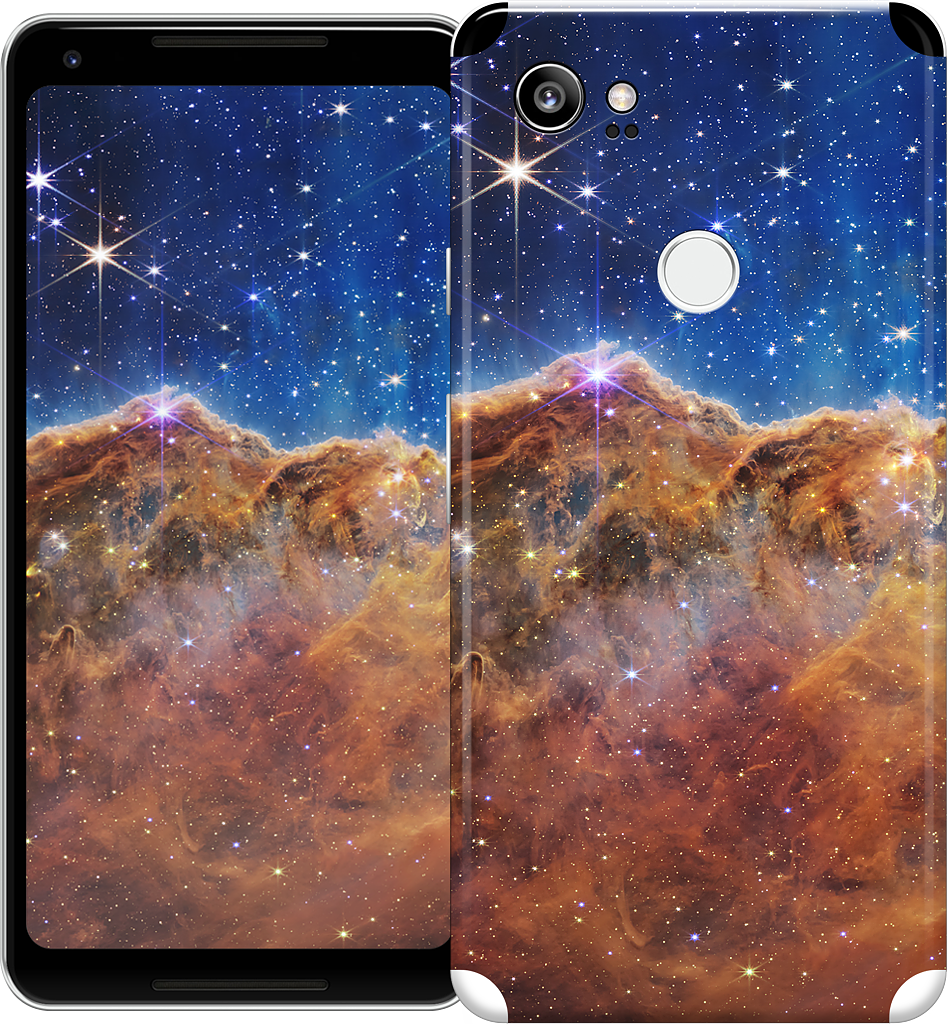Cosmic Cliffs of Carina Google Phone